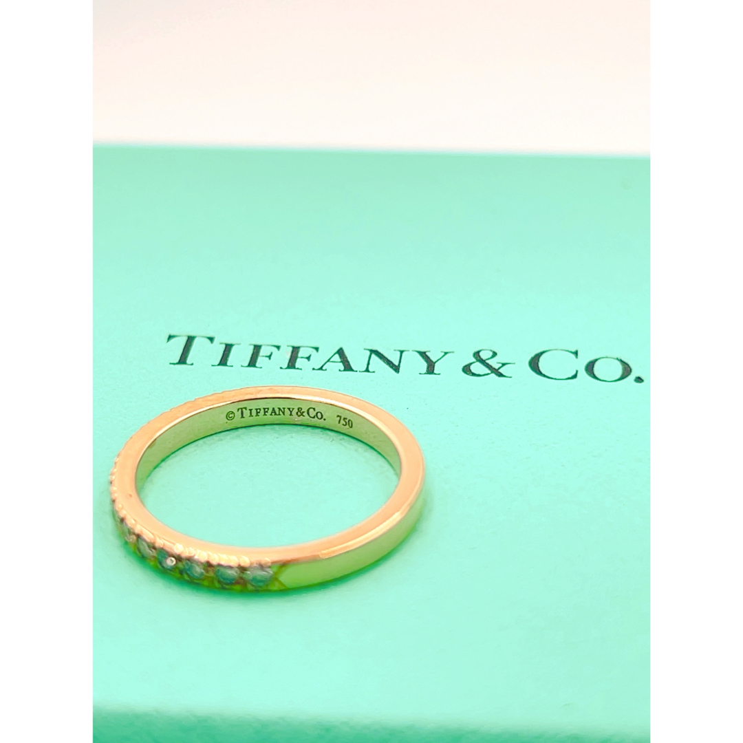 Tiffany & Co.(ティファニー)の美品TIFFANY&Co.ティファニーノヴォ ハーフエタニティ15pダイヤリング レディースのアクセサリー(リング(指輪))の商品写真