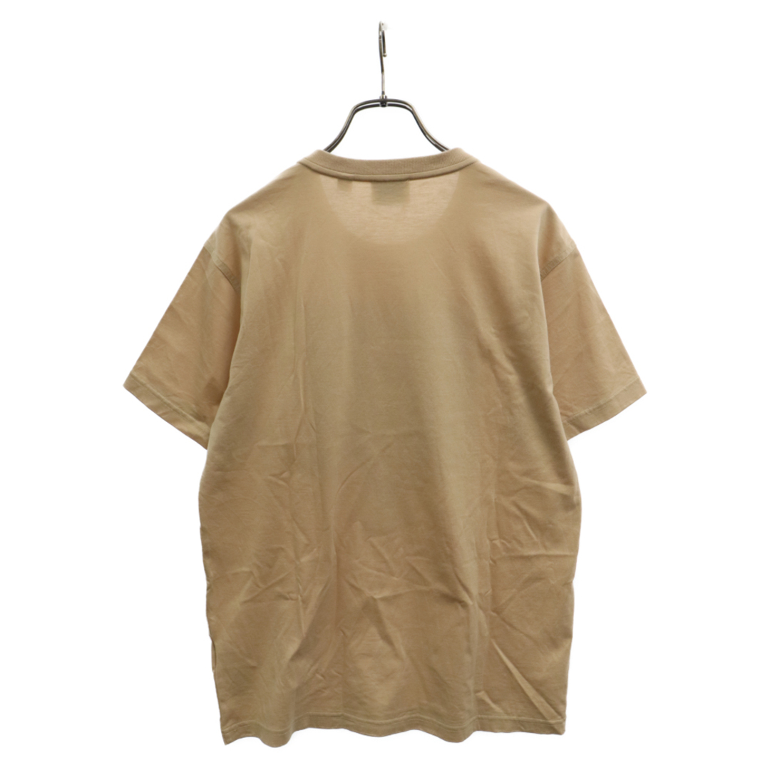 BURBERRY(バーバリー)のBURBERRY バーバリー RUBBER MOTIF LOGO PRINT TEE ラバーモチーフロゴプリント半袖Tシャツ ブラウン 8051401 メンズのトップス(Tシャツ/カットソー(半袖/袖なし))の商品写真
