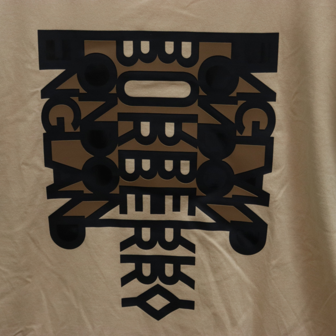 BURBERRY(バーバリー)のBURBERRY バーバリー RUBBER MOTIF LOGO PRINT TEE ラバーモチーフロゴプリント半袖Tシャツ ブラウン 8051401 メンズのトップス(Tシャツ/カットソー(半袖/袖なし))の商品写真