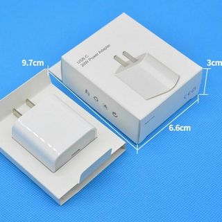 iPhone 充電器　20w PD急速充電アダプター(バッテリー/充電器)