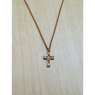 スタージュエリー(STAR JEWELRY)のSTAR JEWELRY K18 クロスネックレス(ネックレス)