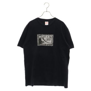 シュプリーム(Supreme)のSUPREME シュプリーム 16SS Fuck Off ファックオフ プリント 半袖カットソー Tシャツ ブラック(Tシャツ/カットソー(半袖/袖なし))