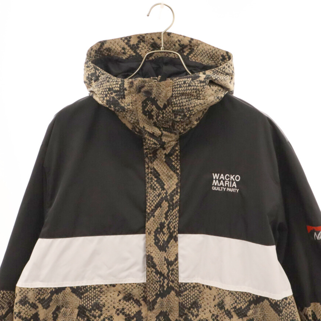 WACKO MARIA(ワコマリア)のWACKO MARIA ワコマリア 21AW ×NANGA PYTHON MOUNTAIN PARKA 21FW-WMO-NA09 ×ナンガ パイソン柄マウンテンパーカー ジャケット メンズのジャケット/アウター(マウンテンパーカー)の商品写真