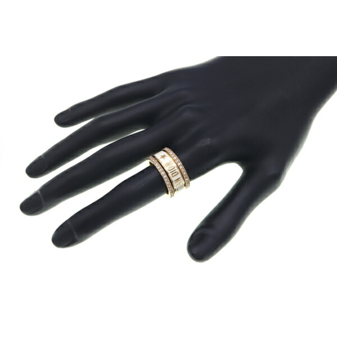 Christian Dior(クリスチャンディオール)の ディオール リング コードリング ホワイト ゴールド メンズのアクセサリー(リング(指輪))の商品写真