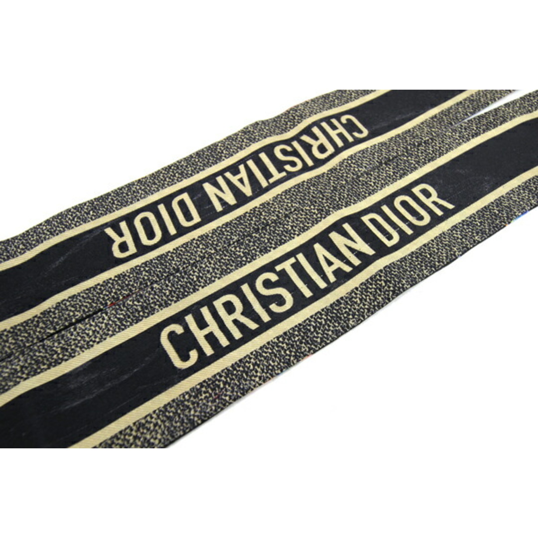 Christian Dior(クリスチャンディオール)の ディオール スカーフ ミッツァ 24ZOF ブラック レディースのファッション小物(バンダナ/スカーフ)の商品写真