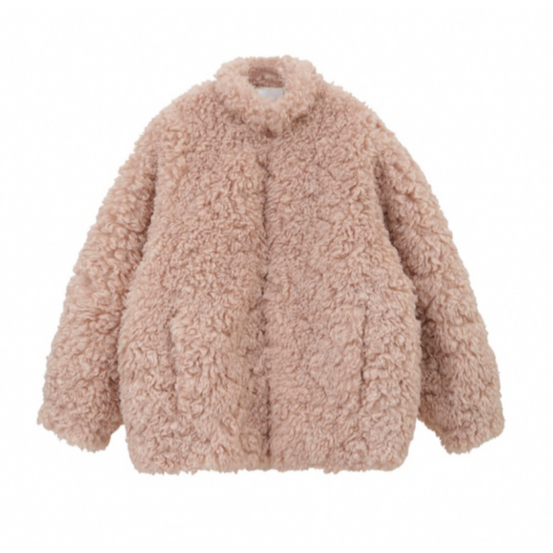 美品】CLANE 田中みな実 コラボ ファーコート ピンク クラネ 美品】CLANE 田中みな実 コラボ ファーコート ピンク クラネ