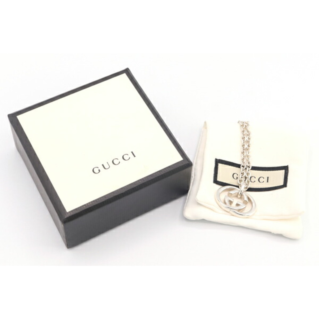 Gucci(グッチ)の グッチ ネックレス インターロッキングG ブリット SV メンズのアクセサリー(ネックレス)の商品写真