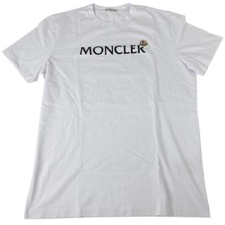 モンクレール(MONCLER)のモンクレール ロゴ Tシャツ メンズ XL 【中古】(Tシャツ/カットソー(半袖/袖なし))