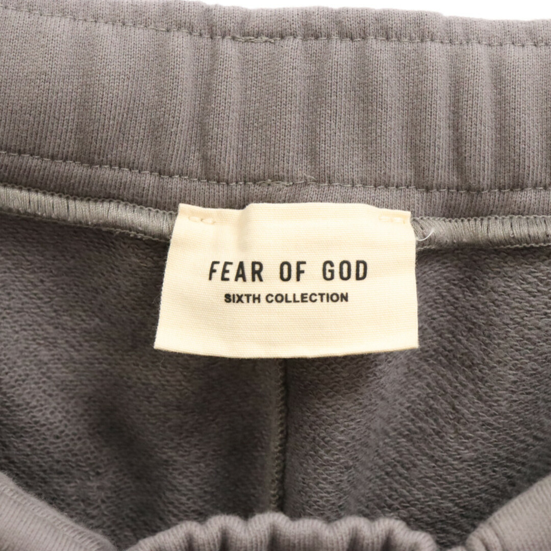 FEAR OF GOD(フィアオブゴッド)のFEAR OF GOD フィアオブゴッド SIXTH COLLECTION 6thコレクション ドローコード スウェットパンツ ダークグレー メンズのパンツ(その他)の商品写真