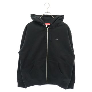 Supreme - SUPREME シュプリーム Small Box Thermal Zip Up Sweat スモールボックスロゴジップアップパーカー ブラック