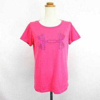 UNDER ARMOUR - アンダーアーマー Tシャツ 半袖 クルーネック MD ピンク スポーツウェア