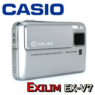 CASIO - CASIO EXILIM Hi−ZOOM EX-V7 シルバー✨完動極美品✨