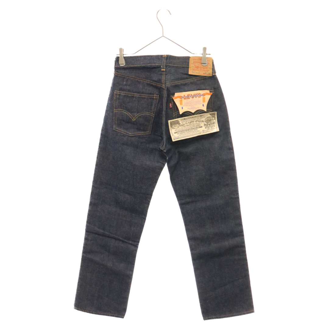 Levi's(リーバイス)のLevi's リーバイス 60S VINTAGE 502-0117 ヴィンテージ ボタン裏4 TALONジップ BIGE フラッシャー付き 濃紺 デニムパンツ インディゴ メンズのパンツ(デニム/ジーンズ)の商品写真