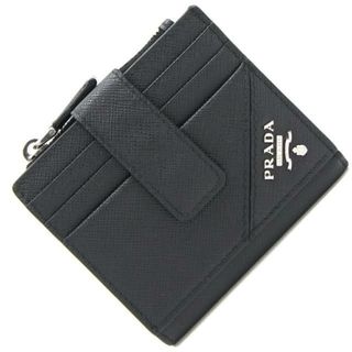 プラダ(PRADA)の プラダ 二つ折り財布 2MC066 ブラック レザー(財布)