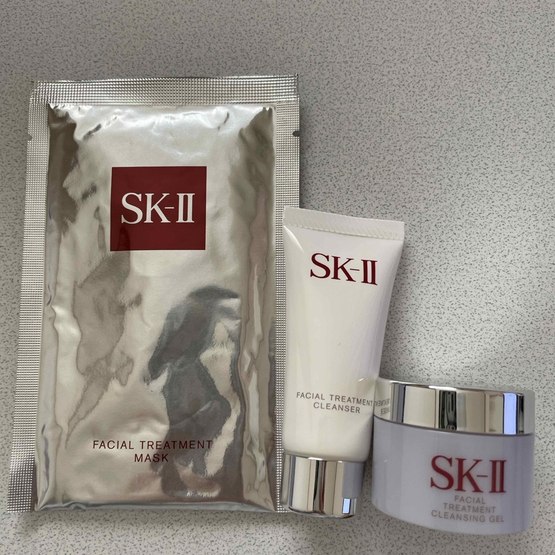 SK-II(エスケーツー)のSK-II  クレンジングジェル　洗顔料　パック　セット　サンプル品 コスメ/美容のキット/セット(サンプル/トライアルキット)の商品写真