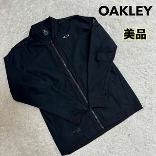 オークリー(Oakley)の美品 OAKLEY オークリー スカル フルジップブルゾン 撥水 ストレッチ L(ウエア)