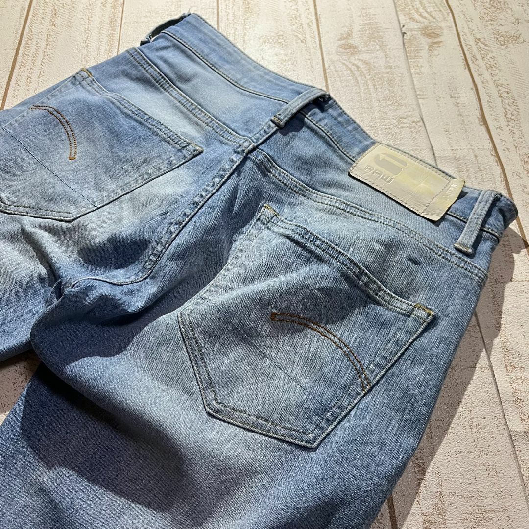 G-STAR RAW(ジースター)の【G-STAR RAW】ジースターロウ 3301 スキニーデニム 29インチ メンズのパンツ(デニム/ジーンズ)の商品写真