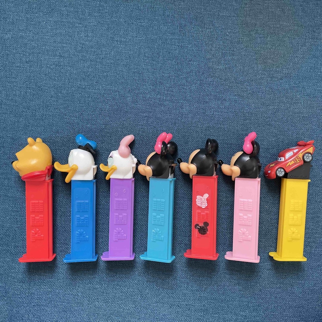 PEZ ディズニー 6個セット エンタメ/ホビーのおもちゃ/ぬいぐるみ(キャラクターグッズ)の商品写真