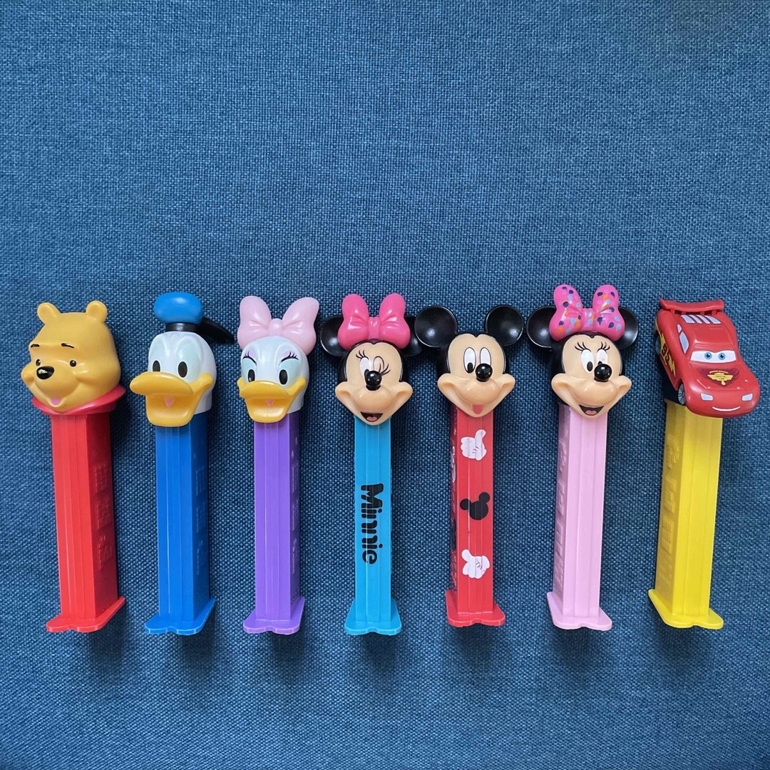 PEZ ディズニー 6個セット エンタメ/ホビーのおもちゃ/ぬいぐるみ(キャラクターグッズ)の商品写真