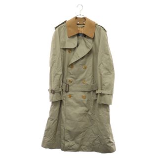 バーバリー(BURBERRY)のBURBERRYS バーバリーズ 70～80S×MARUZEN VINTAGE Trench 21×マルゼン 別注 ヴィンテージ イングランド製 トレンチ21 2枚袖 玉虫フルセットトレンチコート カーキ(トレンチコート)