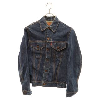 リーバイス(Levi's)のLevi's リーバイス 70S VINTAGE 70505 BIGE 4th フォーストラッカーデニムジャケット ボタン裏525 濃紺 インディゴ(Gジャン/デニムジャケット)