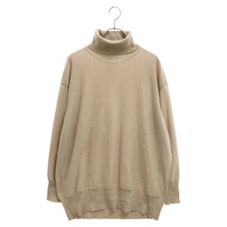 マルタンマルジェラ(Maison Martin Margiela)のMaison Margiela 14 メゾンマルジェラ 18AW インサイドアウト カシミヤニット ロングタートルセーター ブラウン S50HA0799(ニット/セーター)