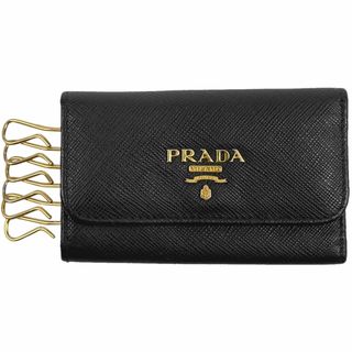 プラダ(PRADA)のプラダ ロゴ ６連 キーケース レディース 【中古】(キーホルダー)