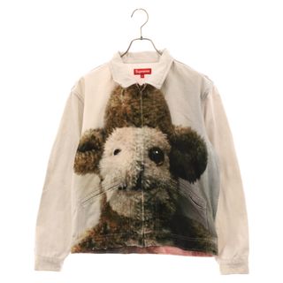 シュプリーム(Supreme)のSUPREME シュプリーム 18AW×Mike Kelley Ahh... Youth! Work Jacket×マイクケリー フォトプリント ジップアップ デニムジャケット マルチカラー(Gジャン/デニムジャケット)