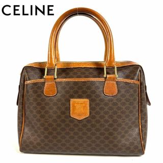 セリーヌ(celine)のCELINE ヴィンテージ トリオンフ マカダム柄 ハンドバッグ イタリア製(ショルダーバッグ)