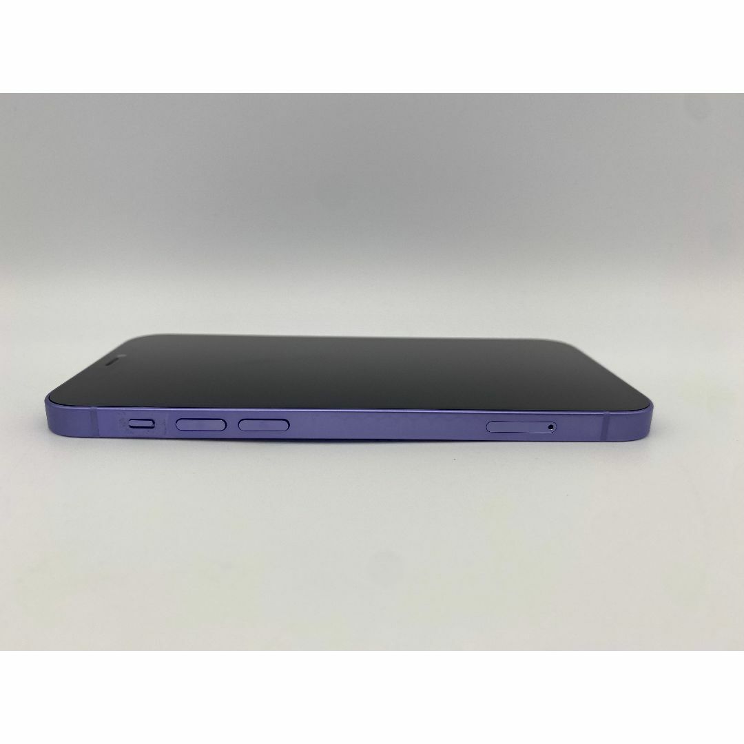 071★美品★iPhone12 128GB パープル/シムフリー/新品バッテリー スマホ/家電/カメラのスマートフォン/携帯電話(スマートフォン本体)の商品写真