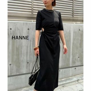 TODAYFUL - 新品タグ付★HANNE ハーフスリーブサイドホールワンピース 0409