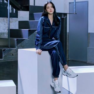 アディダス(adidas)のアディダス　デニムトラックパンツ　adidas(デニム/ジーンズ)