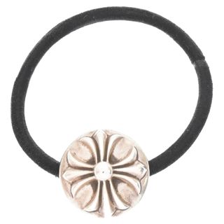 クロムハーツ(Chrome Hearts)のCHROME HEARTS クロムハーツ HAIRBAND/クロスボールボタンヘアゴム シルバー コンチョ(ブレスレット)