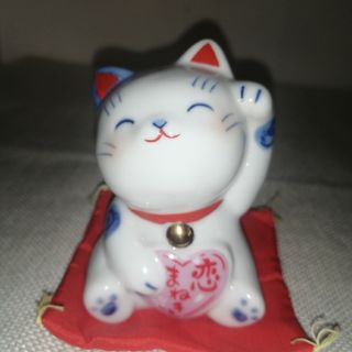 恋愛成就　招き猫(置物)