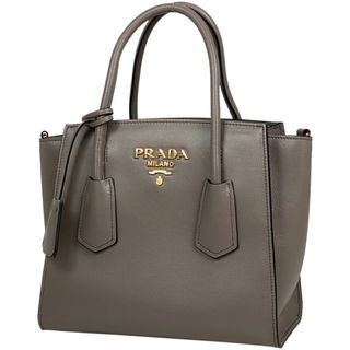 プラダ(PRADA)のプラダ ロゴ ハンドバッグ レディース 【中古】(ハンドバッグ)