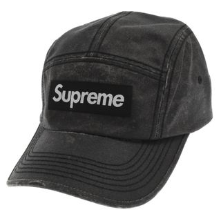 シュプリーム(Supreme)のSUPREME シュプリーム 22SS Coared Cordura Camp Cap コーデュラボックスロゴキャンプキャップ帽子 ブラック(キャップ)