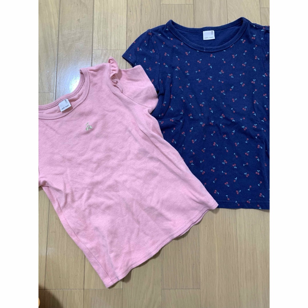 petit main(プティマイン)のプティマイン　Tシャツ キッズ/ベビー/マタニティのキッズ服女の子用(90cm~)(Tシャツ/カットソー)の商品写真