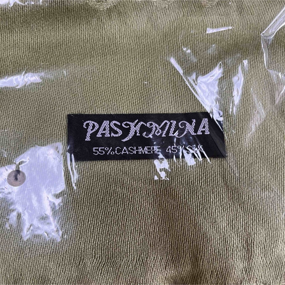 Pashmina★パシュミナ ストール カシミヤ シルク【新品未使用品】 レディースのファッション小物(ストール/パシュミナ)の商品写真