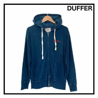 ザダファーオブセントジョージ(The DUFFER of ST.GEORGE)のザダファーオブセントジョージ　パーカー　デニム　インディゴ　ジップアップ　色落ち(パーカー)