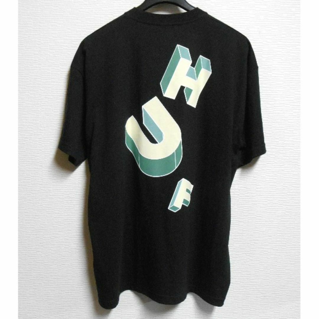 HUF(ハフ)のHUF*ハフ*US:XXL/ブラック[ABECEDARIAN]プリント半袖T メンズのトップス(Tシャツ/カットソー(半袖/袖なし))の商品写真