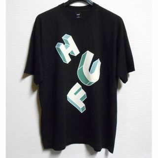 HUF - HUF*ハフ*US:XXL/ブラック[ABECEDARIAN]プリント半袖T