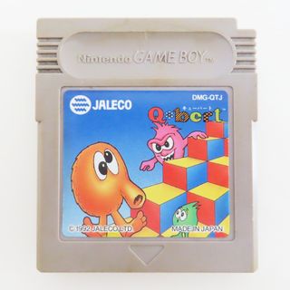 ニンテンドウ(任天堂)のM04 動作品 GB ゲームボーイ キューバート JALECO ジャレコ カセット レトロ(携帯用ゲームソフト)