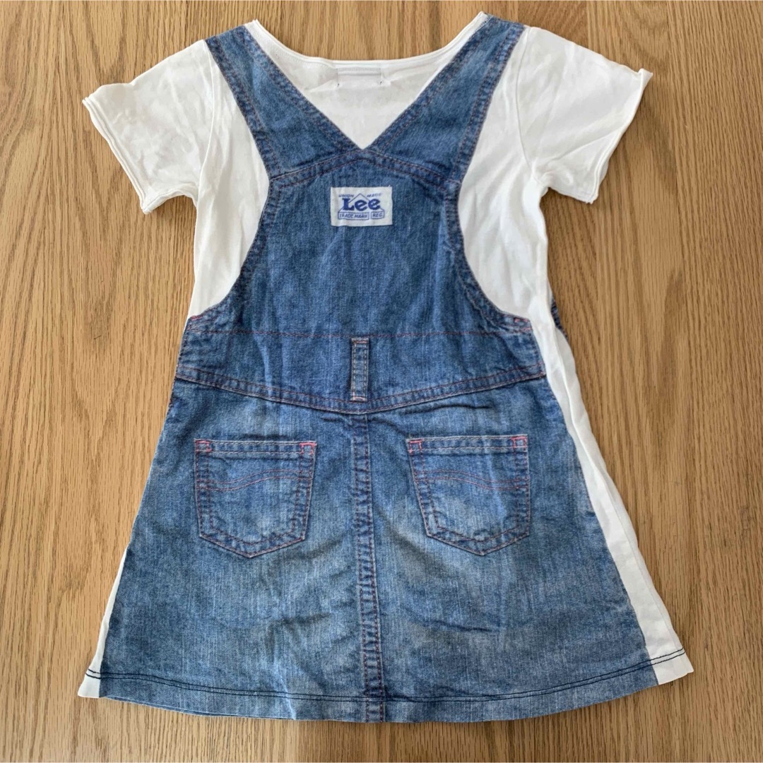 Lee 子ども服ワンピース サイズ110 キッズ/ベビー/マタニティのキッズ服女の子用(90cm~)(ワンピース)の商品写真