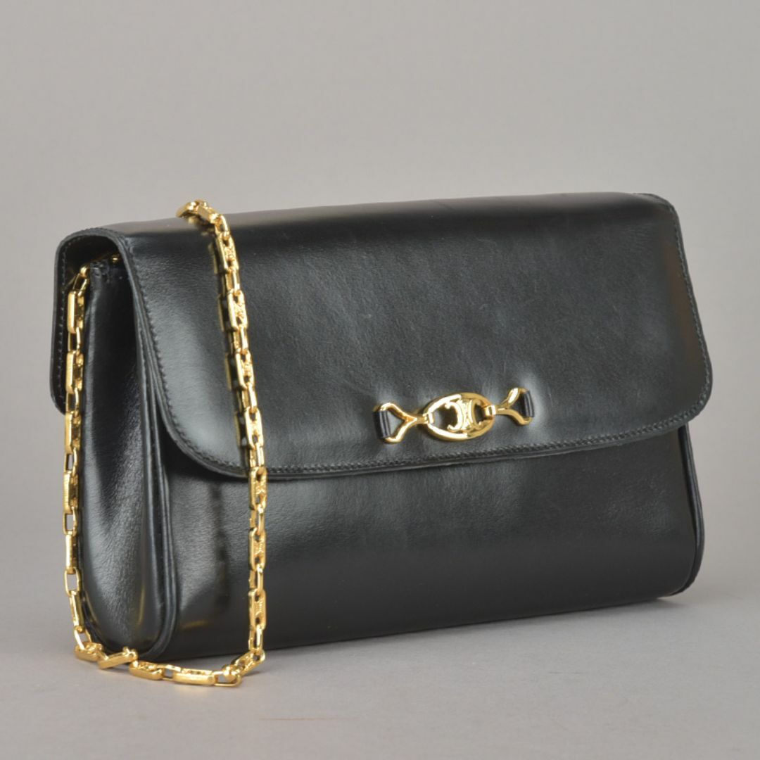 美品◇CELINE セリーヌ チェーンショルダーバッグ クラッチ 美品◇CELINE セリーヌ チェーンショルダーバッグ クラッチ