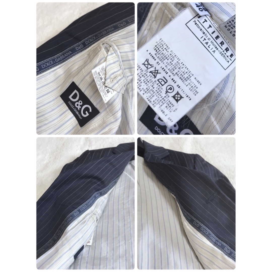 DOLCE&GABBANA - 美品 DOLCE&GABBANA ストライプ セットアップ DOLCE&GABBANA - 美品 DOLCE&GABBANA ストライプ セットアップ