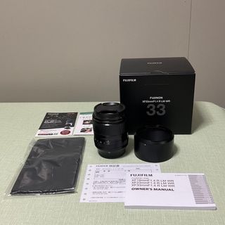 フジフイルム(富士フイルム)の専用出品　★新品同様★ XF33mmF1.4 R LM WR(レンズ(単焦点))