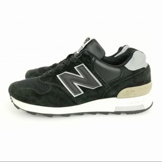 ニューバランス(New Balance)のM1400 BKS USA製 スウェード スニーカー 24cm US6 ブラック(スニーカー)