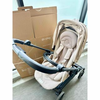 cybex - 美品 サイベックス メリオカーボン 2022 ベージュ ベビーカー バギー