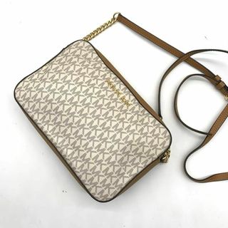 Michael Kors - 極美品 マイケルコース 総柄 チェーンショルダーバッグ サコッシュ