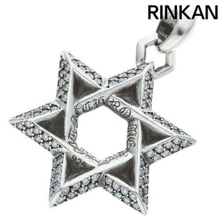 クロムハーツ(Chrome Hearts)のクロムハーツ  STAR OF DAVID PENDANT P/D/スターオブダビデペンダント PAVEダイヤ/シルバーネックレストップ メンズ(ネックレス)